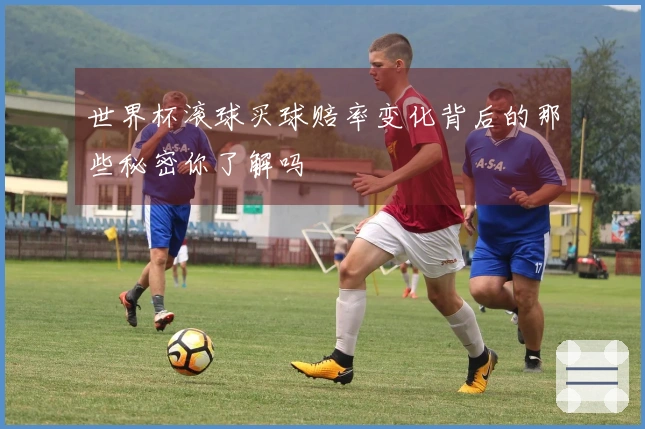 世界杯滚球买球赔率变化背后的那些秘密你了解吗