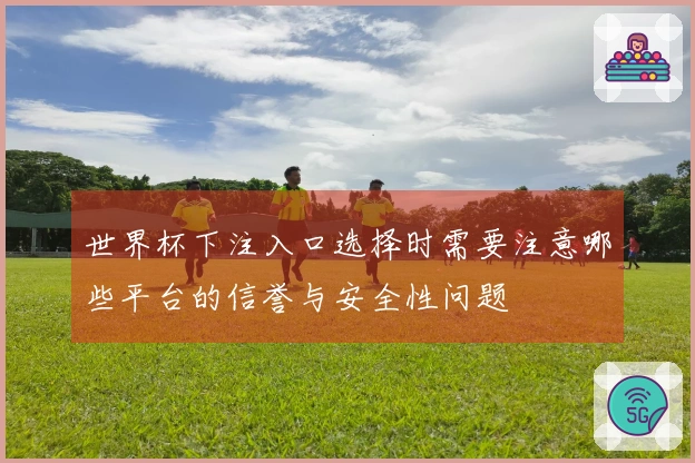 世界杯下注入口选择时需要注意哪些平台的信誉与安全性问题