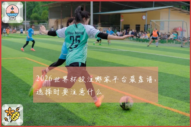 2026世界杯投注哪家平台最靠谱，选择时要注意什么