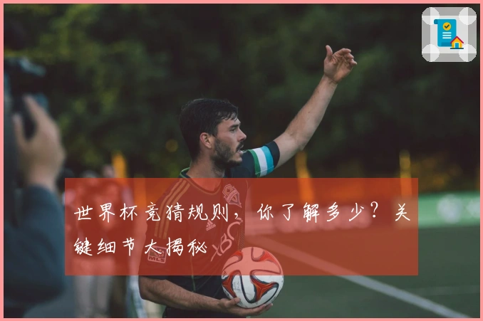 世界杯竞猜规则,你了解多少?关键细节大揭秘